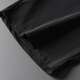 Woodpecker (TUCANO) shorts men's summer sports cropped pants loose breathable comfortable straight pants versatile pants men's black XL