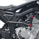 Barra protectora Stuntcx adaptada a Chunfeng 675NK BUMPER CFMOTO MOTOCINA MODIFICACIÓN PIEZAS PIEZAS DE MODIFICACIÓN SIDAGX CARRITO COMPETITIVO (Cabezal de resorte POM de segunda generación)