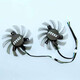 Bevorzugter Original MSI MSI R6850HAWK R6870 6790 460GTX 560 570 580GTX Graphics Card Lüfter Single Fan 4p Jack
