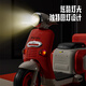 Angi -Baby -Kinder -Motorrad -Motorrad -Dreirad -Spielzeugauto mit Fernbedienung für Jungen und Mädchen Babygeschenke elektrische Dreiradmilchfarbe [6v7a Large Battery + Dual Drive + Fernbedienung] Geschenk für Jungen und Mädchen Kindertag für das erste Jahr