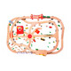 Yunya Children's Magnetic Anti-Gravity Rail Car Roller Coaster Slide Magnetic Return Car Boy Racing Tobado Tomado 130 piezas Trazo de regalo de tren de tren de tren aeropuerto