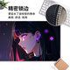 三色猫唯美少女鼠标垫超大号电脑桌垫二次元动漫电竞专用桌面加 13803发呆 60厘米x30厘米x2毫米