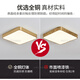 ALLE Kupferbalkon Lampendecke 2024 Neue Eaves Lamp Villa Eingang Hall Leichte Außendecke x3893-400-90 Watt Drei-Farben-Licht