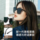 CAPONI polarized gm sunglasses for men and women, high-definition driving and driving special sun protection, anti-UV, big face, slim travel