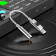 TANCHJIM Angel Jimmy stargate 2 stargate 2 high performance HIFI portable decoding amp type-C headphone adapter CS43131 chip decoding amp cable stargate 2 silver SF delivery