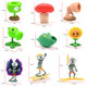 Plantas vs. Zombies Plantas genuinas vs. Zombies Juguetes 2 Beach Giant Beach Caja de regalo completa Lotus Small Puff Machine Gun Pea Shooter 686-60 [Plastic] 5 Plantas + 3 Zombies de playa