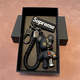 № 1 Feng Luxury New Machinery Bear Car Key Chain Key Chain Персонализированная пара мультфильм Сумка Creative Penne Ornament Black Machinery Bear + Плетная веревка для талии + буква [буква [