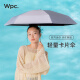 
Wpc. Parasols, rain, dual-purpose umbrella outdoor Japanese mini ultralight ultraviolet sun protection sun umbrella five-fold folding umbrella shallow 801-12803-102 MC