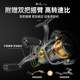 Guangwei Hefeng spinning wheel sea pole Luyaji fishing long-range all-metal inclined mouth shallow line cup anti-seawater fish wheel sea fishing wheel shallow line cup 2000 S version