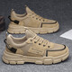 Men's shoes waterproof and non-slip work and wear-resistant black board shoes trendy sports and leisure breathable summer labor protection shoes 0803 black 41
