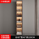 BEYZK solid wood side cabinet high cabinet modern simple wall integrated dining storage cabinet living room wine cabinet entrance cabinet can be customized style 12240*40*220 solid wood ecological board