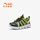 ANTA Children's Sandals Boys' Shoes Sports Shoes 2025 Summer New Outdoor Baotou Water and Land River Shoes Beach Shoes Black/Anta White-3 30