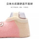 Feiyuega spring and summer baby shoes thin breathable and anti-detachable children's floor socks straps cartoon non-slip baby toddler floor socks Mi Lion + Kahu + Blue Bear 3 pairs One size suitable for 0-1 years old foot length 9-11CM