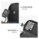 Scarecrow Key Bag Men's Large Capacity Multifunctional Universal Car Keychain Waist Hanging Real Pickup Bag Two-in-One Black New Edition