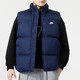 Nike (NIKE) cotton vest men's winter stand collar windproof sportswear warm cotton jacket casual sleeveless vest jacket FB7374-410 L