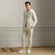 Ralph Lauren high-end custom knitted sweatpants men's spring new casual leggings long pants men's sweatpants cream white/Classic Cream M