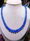 Lierui Ruyijia collection-grade high-ice natural tanzanite sapphire 18k gold buckle tower chain tanzanite necklace