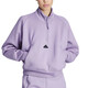 Adidas Sweat-shirt 2025 Spring Model de Spring Z.N.E Collier de support de la veste de vent Veste à moitié décontractée Pullover IS3899 XL