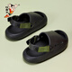 Astro Boy Children's Sandals 2025 Summer New Hole Shoes Indoor and Outdoor Bathroom Bathroom Anti-slip Boys Slippers Beach Shoes Black 24 Inner Length About 17 cm