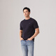 Levi's【商场同款】李维斯25年春夏新款男士纯棉休闲短袖T恤003YV 深蓝色 003YV-0001 L
