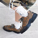 亚瑟士（asics）GEL-PICKAX登山徒步户外运动鞋减震男女同款功能鞋官方旗舰 1203A746-020【火山灰】 42
