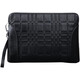 Jinlilai Offizielle Website Fang Ship Shop Flag offizielle Website Handtasche Herren Clutch Bag Herren -Leder Passwort Lock Handtasche Herren Doppel -Clip -Tasche Geschäft Black Schwarz