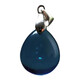 
Youshu Natural Blue Crystal Aquamarine Water Drop Egg Pendant 925 Sterling Silver Clampsbon Necklace Pendant Eight Characters Five Elements Water Number #682