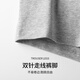 雅鹿男士内裤男纯棉经典灰色调透气宽松平角男式四角短裤衩四季 【纯棉款-CU719】 -袋装 4条 2XL 【建议120-140斤】