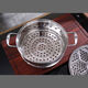 Zhenzao recessed pot steamer universal universal recessed cage 26 thickened and heightened stainless steel steaming grid 2825.5 steamer 304 all-steel steamer 20 + lid