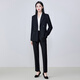 Troman black suit suit women's professional wear temperament commuting business casual formal interview spring and autumn suit jacket work wear