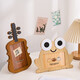 Reflektieren alte Nachrichten Nordic Ins Style 6 Zoll 7 Zoll Fotorahmen Tisch Wohnzimmer Kinderzimmer Desktop Cartoon kleine Ornamente Dekoration Fotorahmen Imitation Holz Getreide Gitarre Fotorahmen 7 Zoll Lichtfarbe