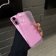MIFUSHI [Silicone givré rose rose] Convient pour l'iPhone 16 Boîtier de téléphone mobile Apple 16plus Nouveau 15/13 TPU Soft Silicone Solicone Slicone Slicone Slicone Slicone Slicone Silicone Silicone Silicone 14/13 TPU Anti-Fall TPU