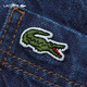 LACOSTE【王一博同款】法国鳄鱼男装25春夏棉质翻领牛仔衬衫外套|CH2601 MK9/牛仔蓝色 M 40