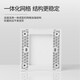 
International Electrician Weild 86 Blank Panel Switch Socket Bottom Boxes The cover plate is blocking the hole and the white board is blocking the box decoration Ivory white 1 piece of screw