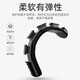 Escase Desktop -Kabelmanager Festnetz -Versorgungsdaten Kabelkarte Clip Wickler Kabelspeicher und Finish Draht Sammlung Clip Tie Kabel Kabelgurt 6 Schnappschnalle Schwarz