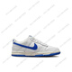 Nike (Nike) Dunklowgs White y Blue Low Top Retro Casual Shoes DH Oficial insignia Auténtica DH9765-105 White and Blue 37.5