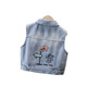 G.Duckkids Little Yellow Yellow Duck Boy Denim Vest Vesm и осенний наряд в детском жилете детского жилета для детского жилета для детской конной