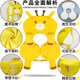 FSYDFHB婴儿游泳圈救生衣级别腋下大浮力防侧翻幼儿童宝宝洗澡玩水免充气 星耀黄 托福圈 推荐3个月-4岁