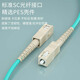 GuangChangxing (G.C.X) OM4 100 Gigabit Multimode Fiber Optical Bit Cable LC/FC/SC/ST 10G 40G100G400GLSZH RETARDANTE RETARDANTE BAJO SUMPIEZADOR DE HALOGEN FREEMPRES DE Módulo óptico Cable OM4 Multimodo de fibra óptica óptica SC-SC 1 meter