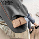 Anymic International Luxury Brand Temperament Ladies Pequeñas bolsas para mujeres 2024 Nuevas bolsas para mujeres de moda de verano marrón de alta gama (muñequeras)