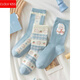 CLOLV KISS2025 NEUE SOCKS Damen-Mittelröhrchen-Socken im Frühjahr, Herbst und Winter Baumwolle niedliche japanische Retro-Stapel-Socken INS Trendy Socken 12806 Einen Größe (35-40 Größen), kaufen 2 Sets für fünf Yuan-Aussagen