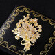 Canxian French Money Tree Brooch Women's High-end Exquisite Fashion Corsage High-end Light Luxury 2025 New Golden Wheat Ears (Gift Box)