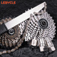 LEBYCLE cassette flywheel removal tool wrench mountain bike road bike universal flywheel gear installation sleeve set