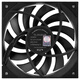 Limin Thermalright TL-C12015 12 см. Тонкий охлаждающий вентилятор 15 мм вентилятор 4PIN PWM 1500 SPEED S-FDB V2 GARTING H12015B
