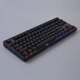 Belly spirit mk870 blackberry side engraving mechanical keyboard Bluetooth wired wireless Bluetooth customized computer game silent office [single mode] Obsidian + pure black side engraving keycap KTT tea shaft [Tianjin Oil]