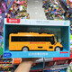 宝乐星 BAOLESTAR TOYS宝乐星工程车会讲故事搅拌车音乐灯光环卫 9853双层拖车