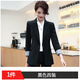 Purple Charming Black Suit Jacket Women's Short Style Small Spring Autumn Winter New Slim Fit Ladies Casual Suit Gray Suit M (Recommended 90-100 Jin Jin equals 0.5 kg)