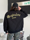 BOY BOY BOYBOY trendy brand boy winter new cotton clothing Gothic letter embroidery loose baseball uniform jacket for men and women couple S 90-120Jin Jin is equal to 0.5 kg