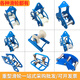 Electric cable pulley, pay-off pulley, wellhead left and right bridge pulley, hanging wheel, pipe mouth, corner slider, triple steel, one drag and two moving plates