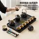 Made in Tokyo, tea set, Kung Fu tea set, tea set, complete set of pots, teacups, high-end black pottery teapot, 17-piece set